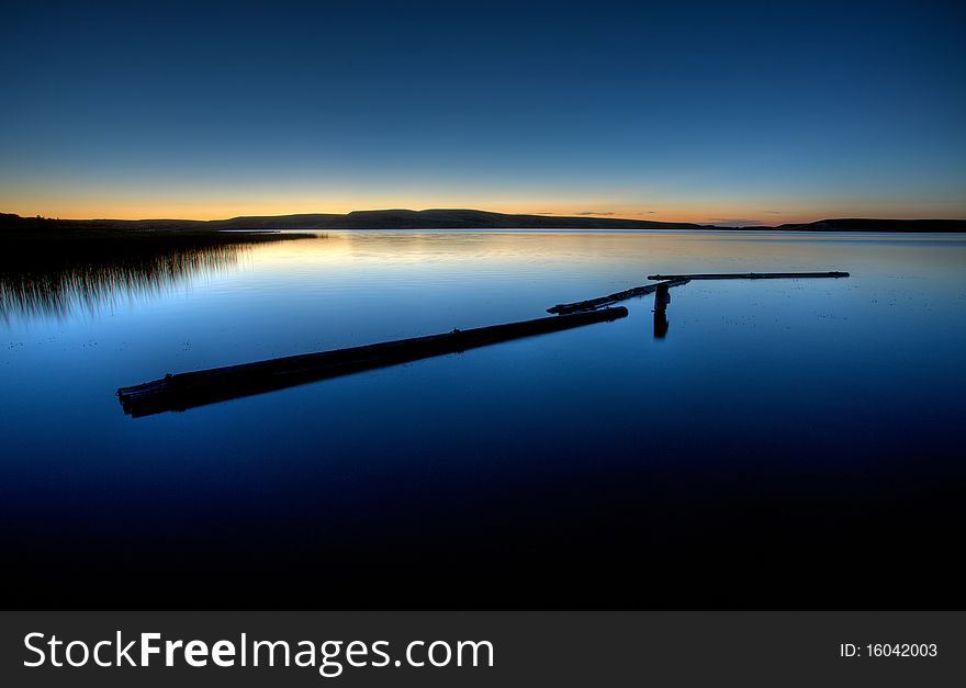 Northern Lake evening