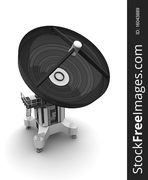 3D representation of a Solar Antenna