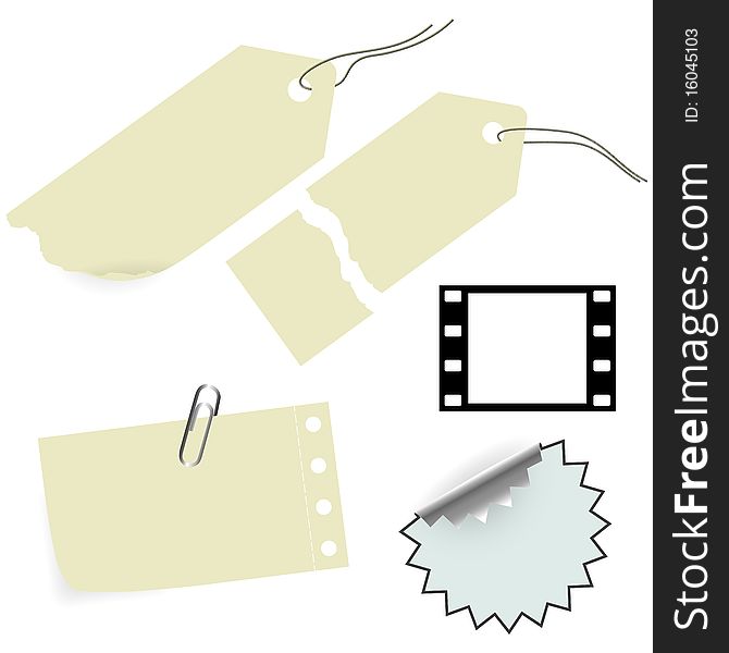 Vector set of tags