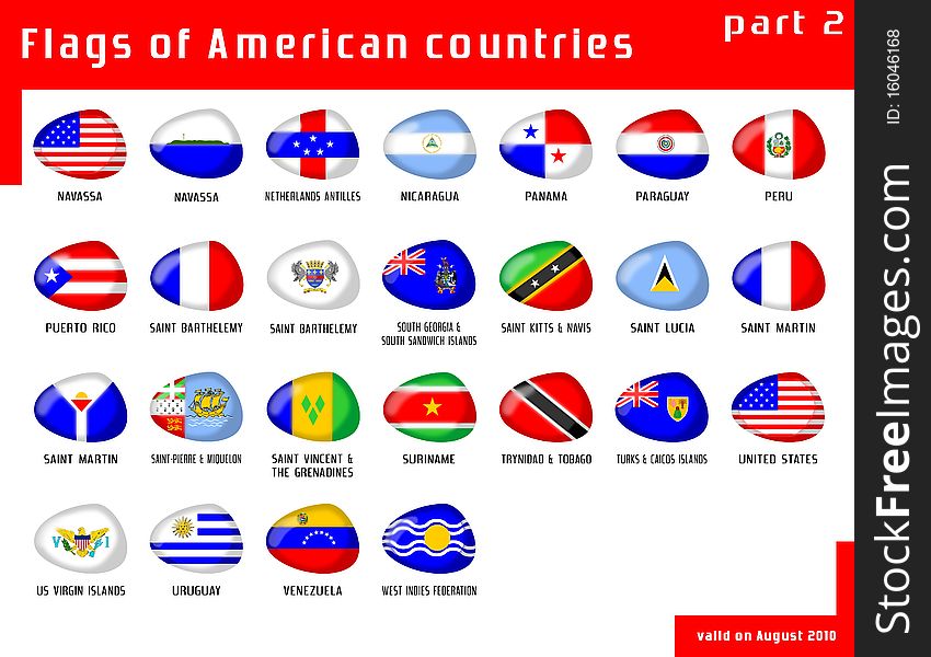 Flags Of Americas