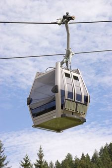 Cable Car On A Cableway Stock Photography Cable Car On A Cableway Stock Photography