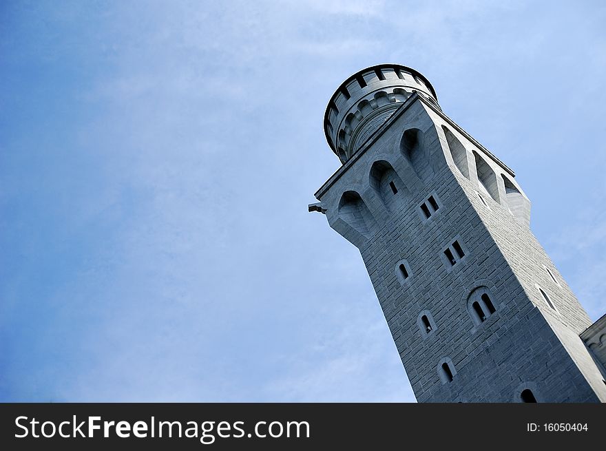 Castle Neuschwanstein in Germany photographed daytime.