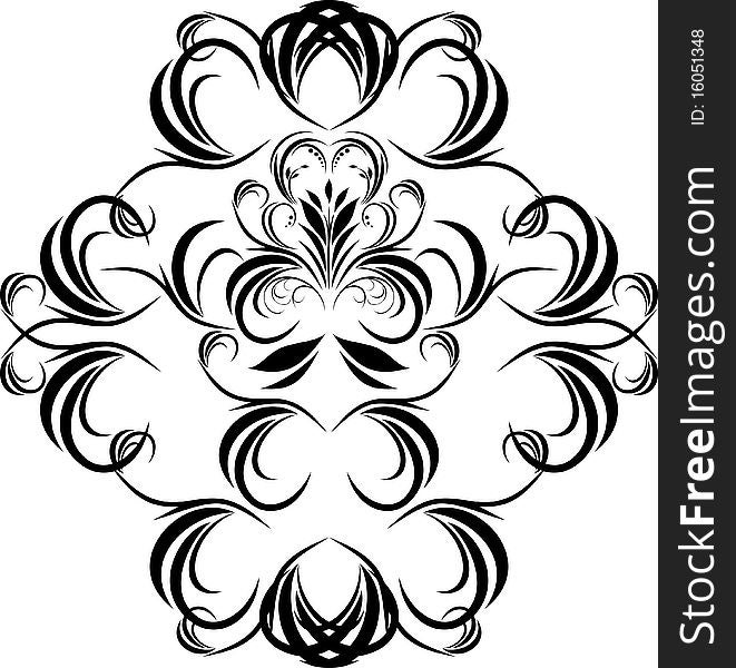 Decorative element for design. Illustration