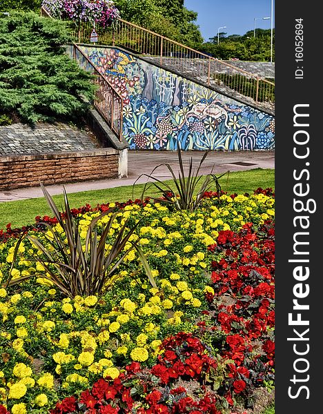 Flower Garden In Hardwicke Circus, Carlisle