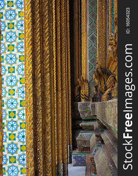 Pattern statue caesar palace at thailand. Pattern statue caesar palace at thailand
