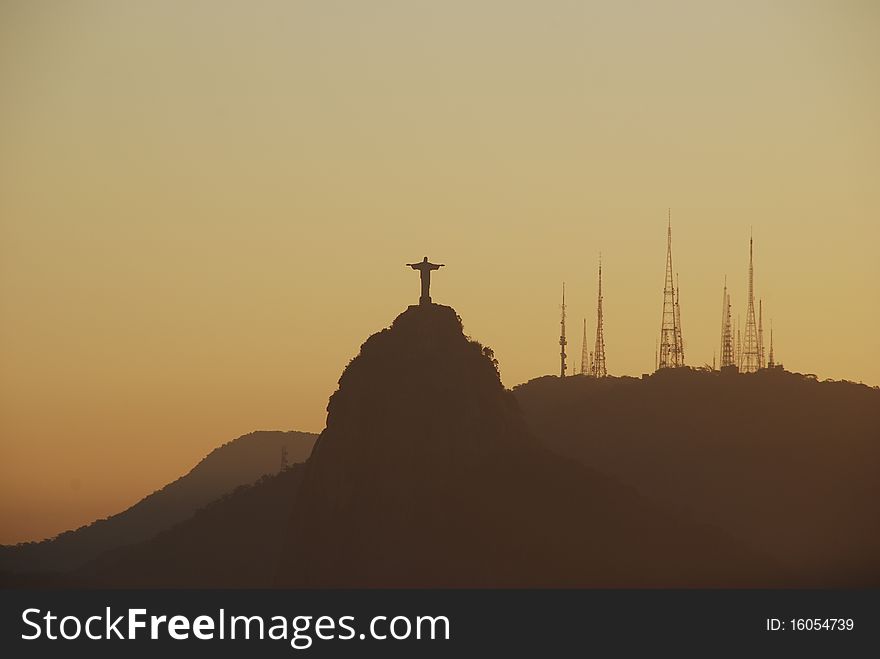 Christ The Redeemer In Rio De Janeiro, Brazil