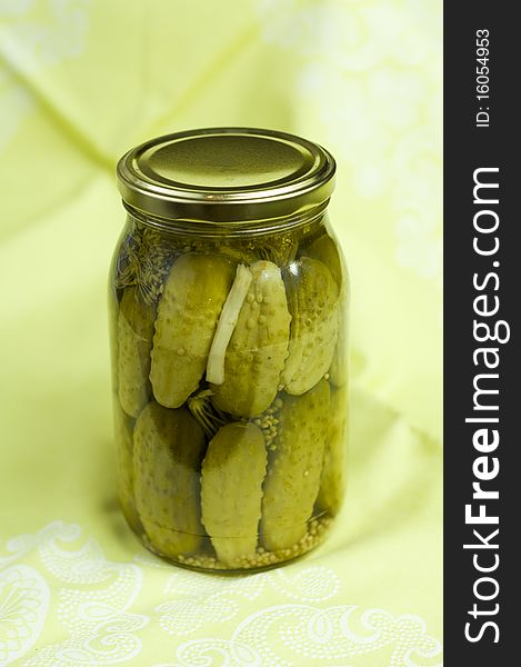 Salt Cucumber Pickled