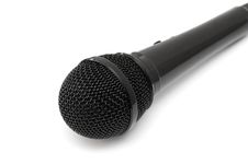 Black Microphone Stock Photography Black Microphone Stock Photography