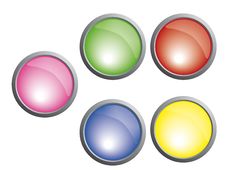 Colorful Buttons Stock Photos Colorful Buttons Stock Photos