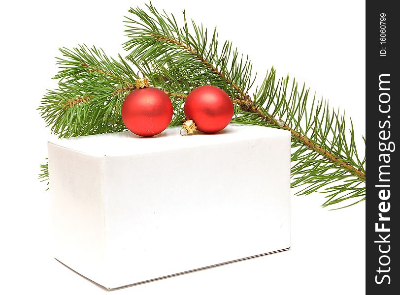 Festive Balls With Gift Box