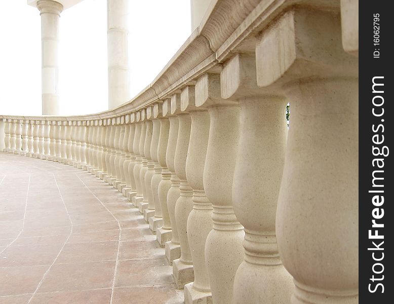 The white balustrade history building