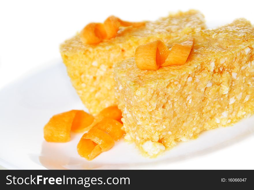 Pumpkin And  Cheese Casserole Dessert