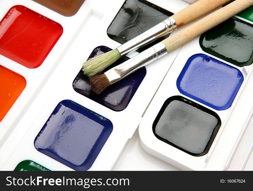 Paints And Brushes