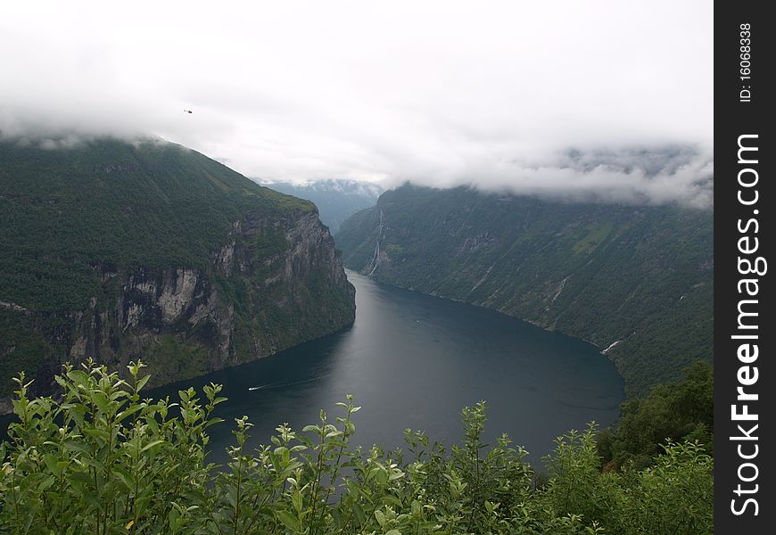 Picture of Geirangerfjord in Norway