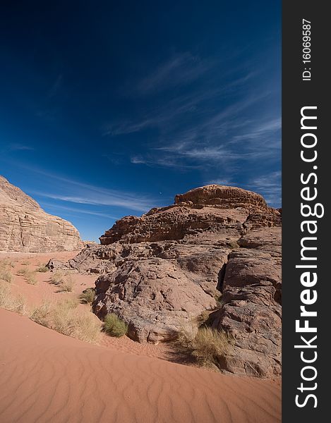 Wadi Rum Desert in Jordan