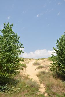 Sand Dunes. Stock Image Sand Dunes. Stock Image