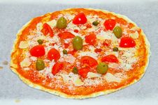 Homemade Pizza Royalty Free Stock Photo Homemade Pizza Royalty Free Stock Photo