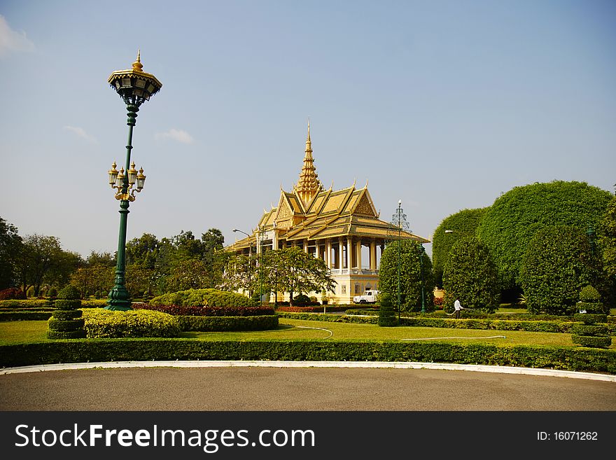 King Palace in Phnom Penh