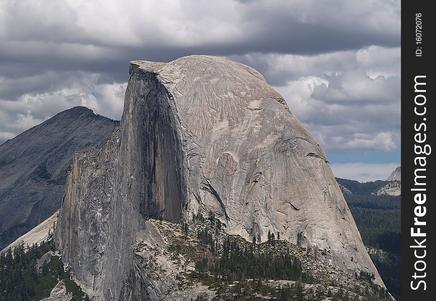 Half Dome in Yosemite National Park, California