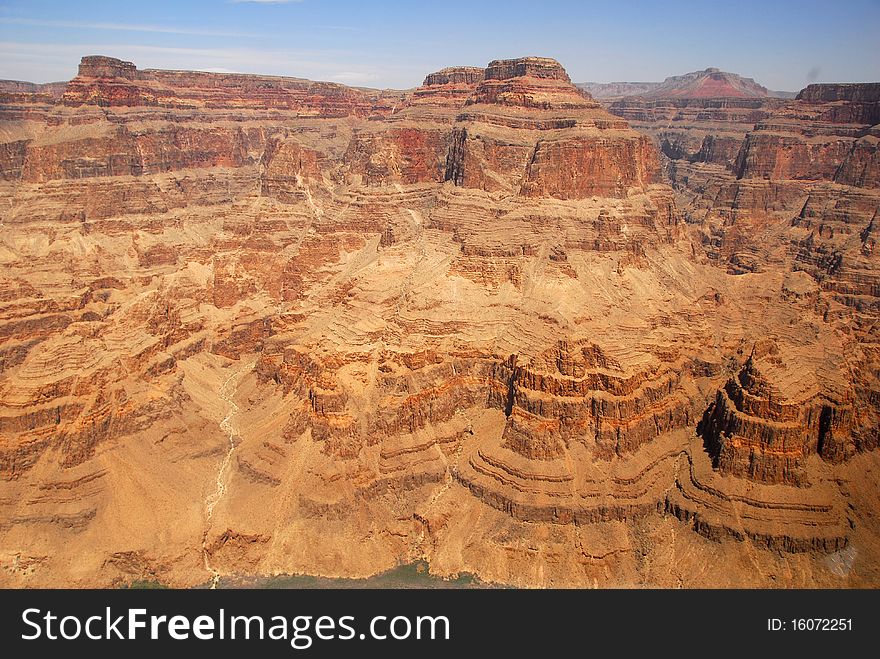 Landscape of The Grand Canyon USA