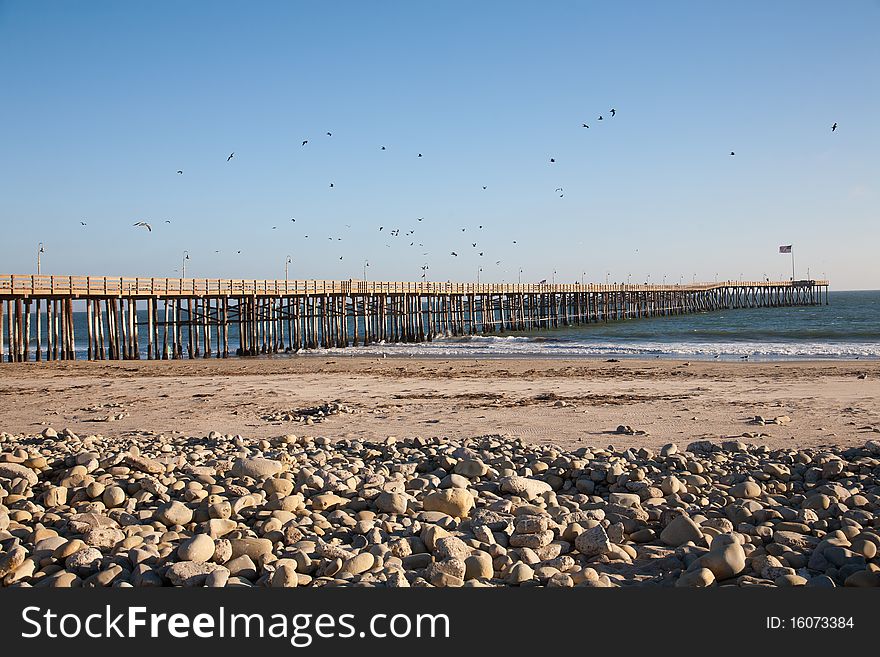 City of San Buenaventura in South California. City of San Buenaventura in South California