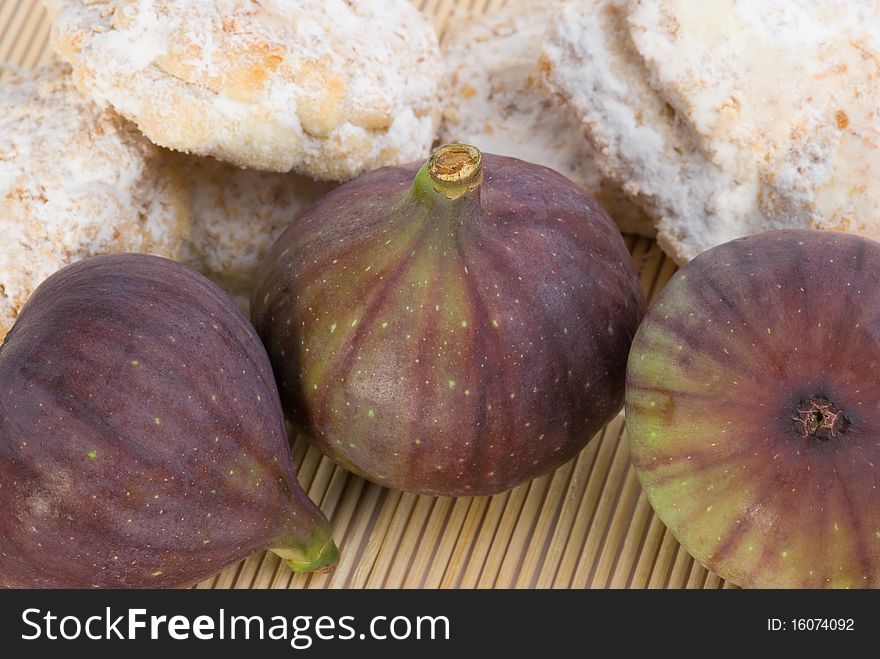 Still Life With Cookies And Figs