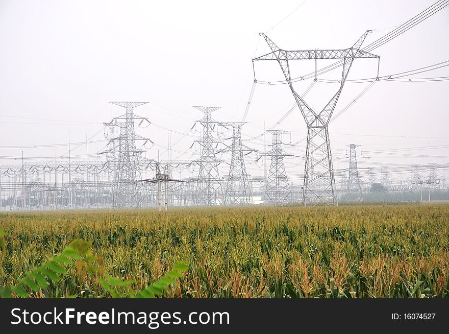 Electrical Cables And Towers