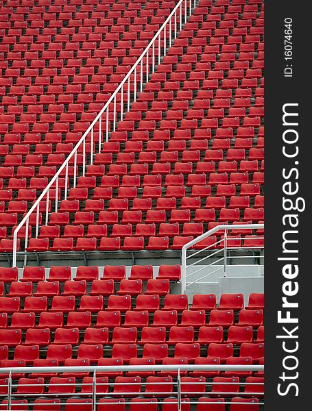 Bench Seat of Weifang football field. Bench Seat of Weifang football field.