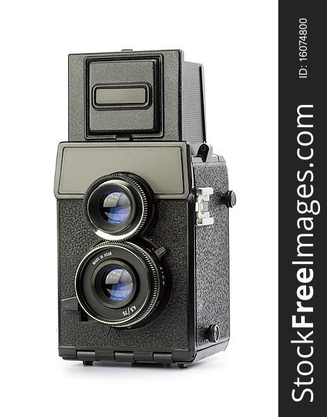 Vintage medium format film camera