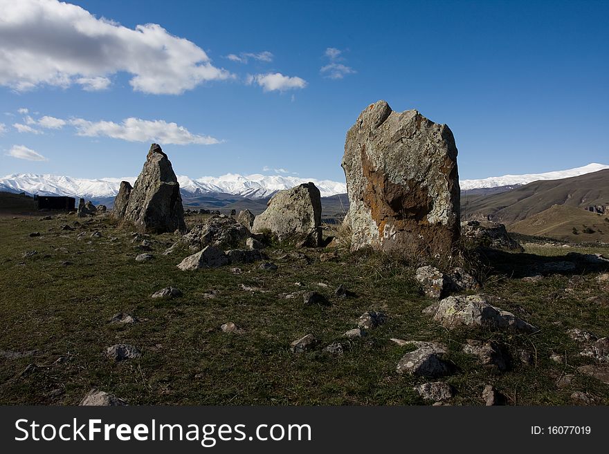 Karahunj In Armenian Mountains