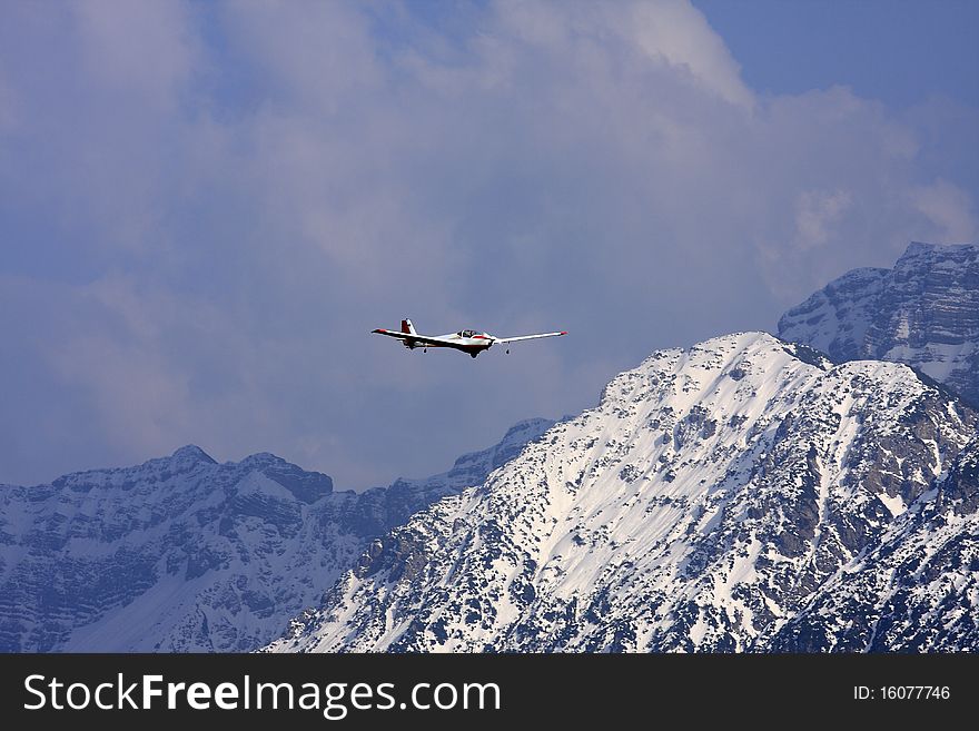 Aircraft Over The Alps