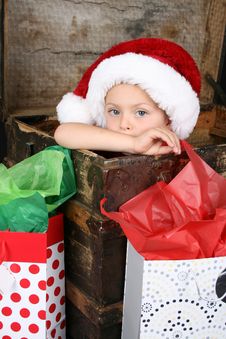 Serious Christmas Stock Image Serious Christmas Stock Image