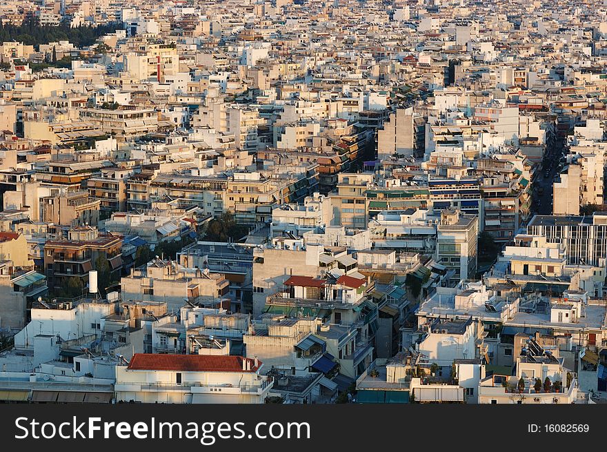 Roofs of city Athens,Greece. Roofs of city Athens,Greece