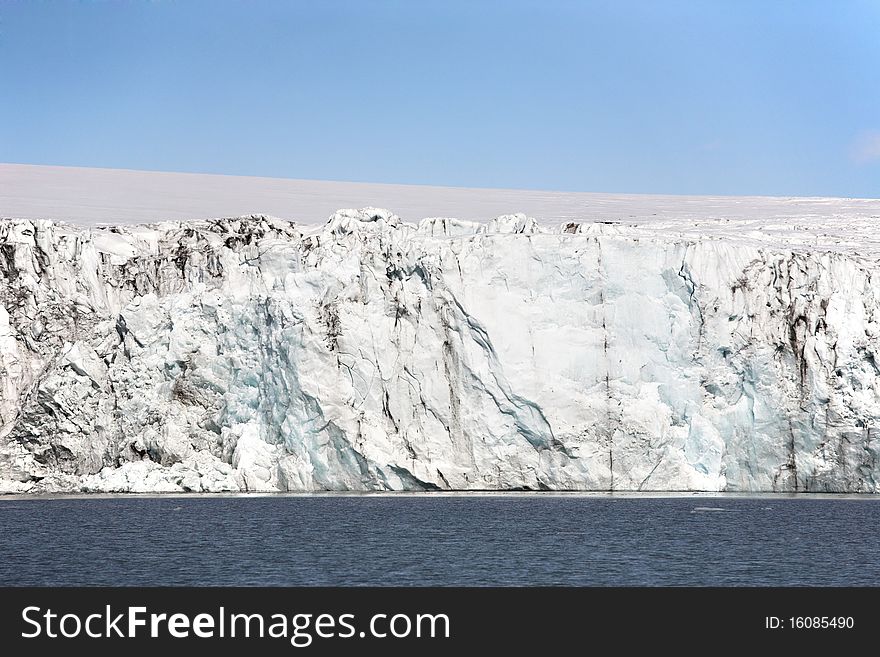 Arctic Glacier Landscape (Spitsbergen)