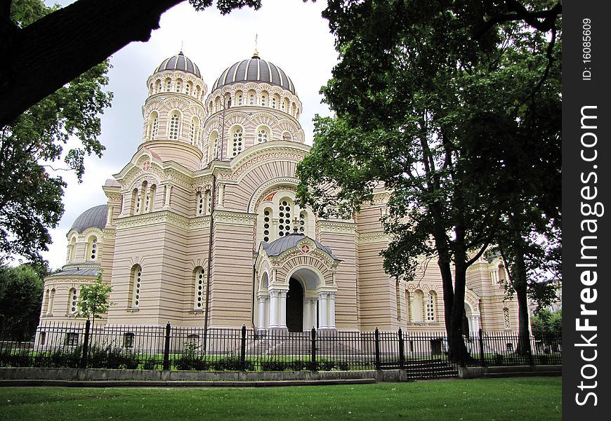 Orthodox Church in Riga, Latvia