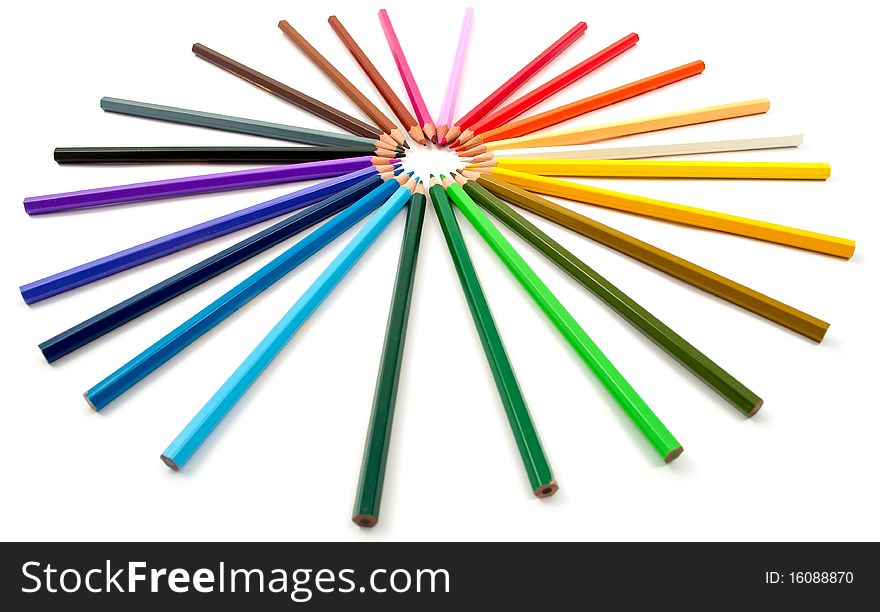 Colored pencils