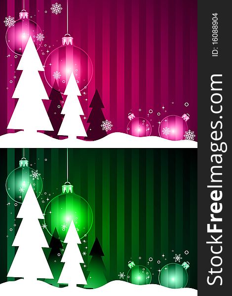 Winter theme greeting card for your text. Winter theme greeting card for your text