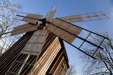 Traditional Windmill House Royalty Free Stock Images Traditional Windmill House Royalty Free Stock Images