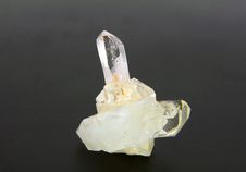 Large Quartz Crystal Royalty Free Stock Photo