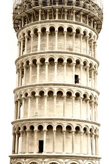Leaning Tower In Pisa, Tuscany, Italy Stock Images Leaning Tower In Pisa, Tuscany, Italy Stock Images