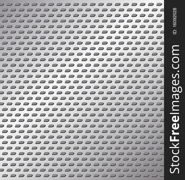 Vector perforated metal background for your artwork