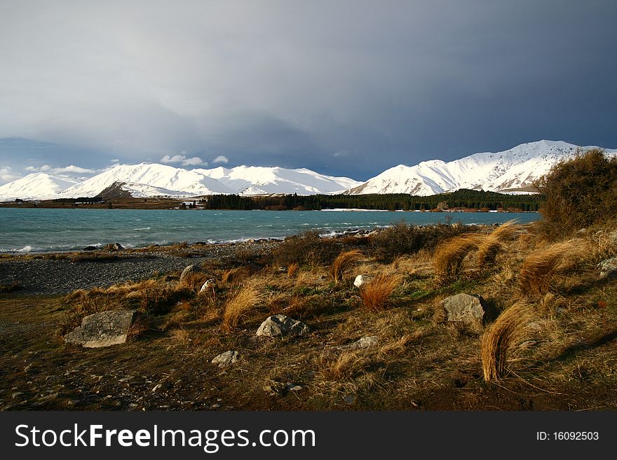 Lake Tekapo in Winter