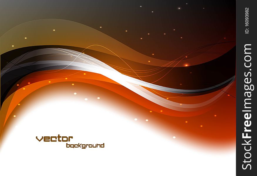 Abstract colorful creative background Vector wave. Abstract colorful creative background Vector wave