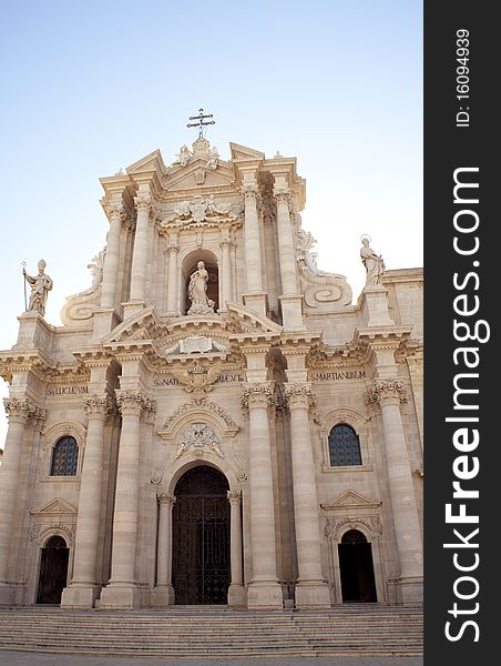 The Siracusa Cathedral