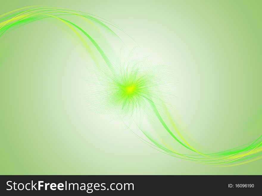 Beautiful abstract background of green floral. Beautiful abstract background of green floral