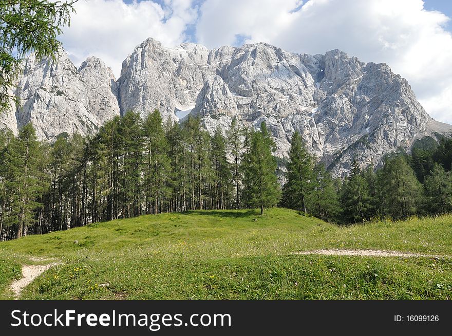 National Park Triglav, in Eslovenia