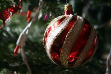 Christmas Ball Ornament Stock Images