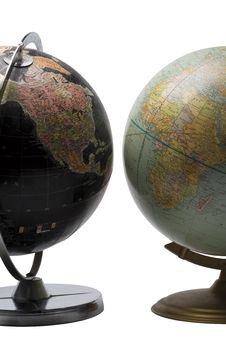 Opposite Globe Royalty Free Stock Images Opposite Globe Royalty Free Stock Images