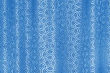 Indigo Curtain Textured Background Stock Photo