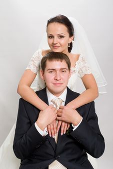 Just Married. Royalty Free Stock Image